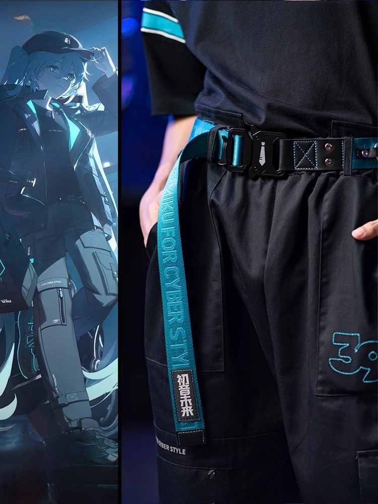 My Hero Academia Belt - Trendy Belt Anime Hatsune Miku Figure