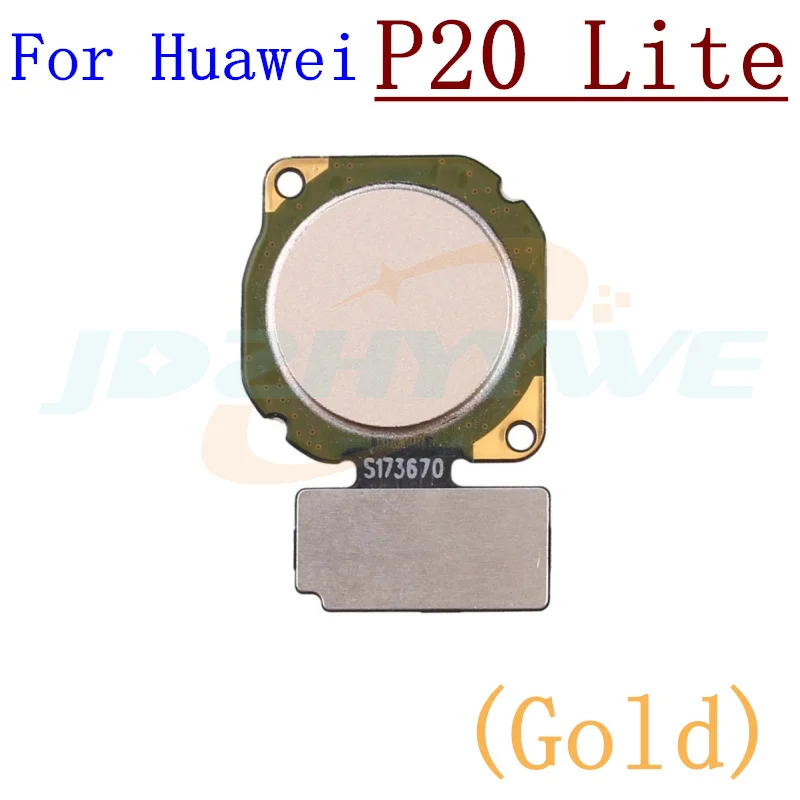 Original For Huawei P20 Pro P20 Lite P20pro P20lite Fingerprint Sensor Touch ID Connect Motherboard Home Button Extension Flex