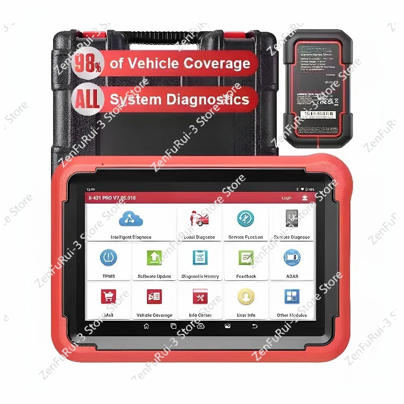 X431 PROS V5.0 Automotive Fault Diagnostic Instrument Overseas Version Detector
