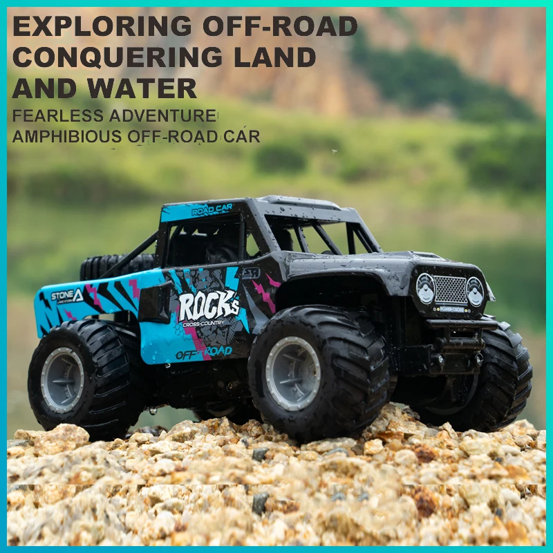 JJRC new RC cars Q191 amphibious climbing 4WD off-road vehicle children's outdoor multi terrain through electric toy car gift