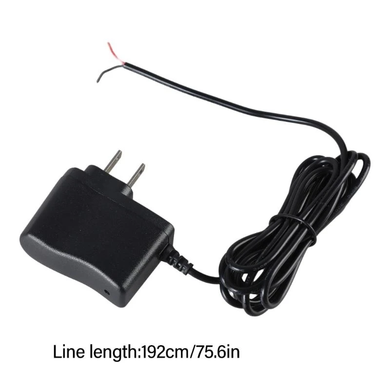 462B US Plug Power Converters 100V-240V to DC1.5V 1A Boost Battery Eliminators Replace 1.5V AA/3A/C/D LR03 Connect for Toy