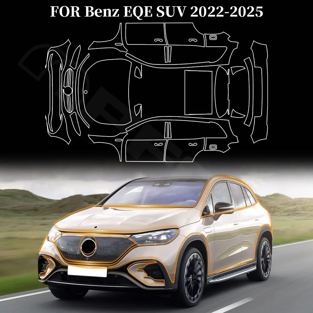 

PPF TPU for Mercedes-Benz EQE 2022 2023 2024 Invisible Car Body Paint Protection Film Clear Bra PPF Decal Scratch Resistant