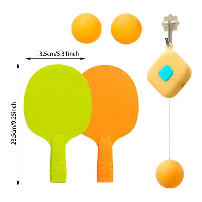 Entraîneur d'entraînement de tennis de table à suspension intérieure pour enfants, jeu de porte-pong, exercice carré