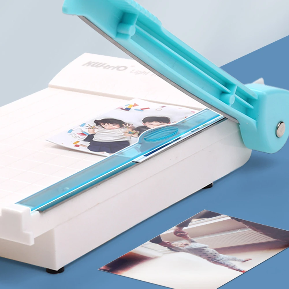 Portable Paper Cutter Multi-Purpose Non Slip Guillotine Paper Trimmer 160mm Cut Width Paper Cutters For Craft Paper Photos Cards