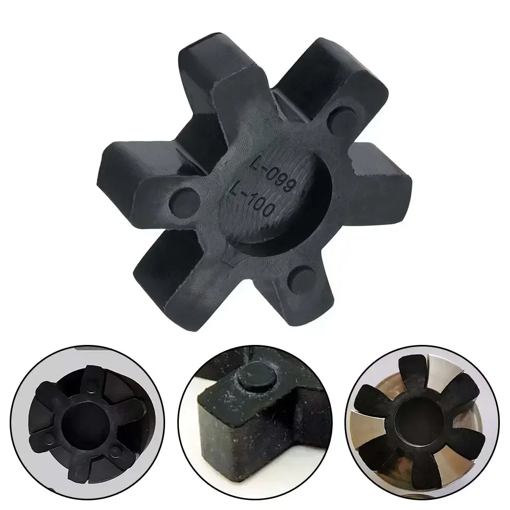 L099 / L100 Rubber Spider Insert Fits LO99 & L-100 For Lovejoy L-Jaw Coupling Power Transmission Enhanced Stability Hot Sale