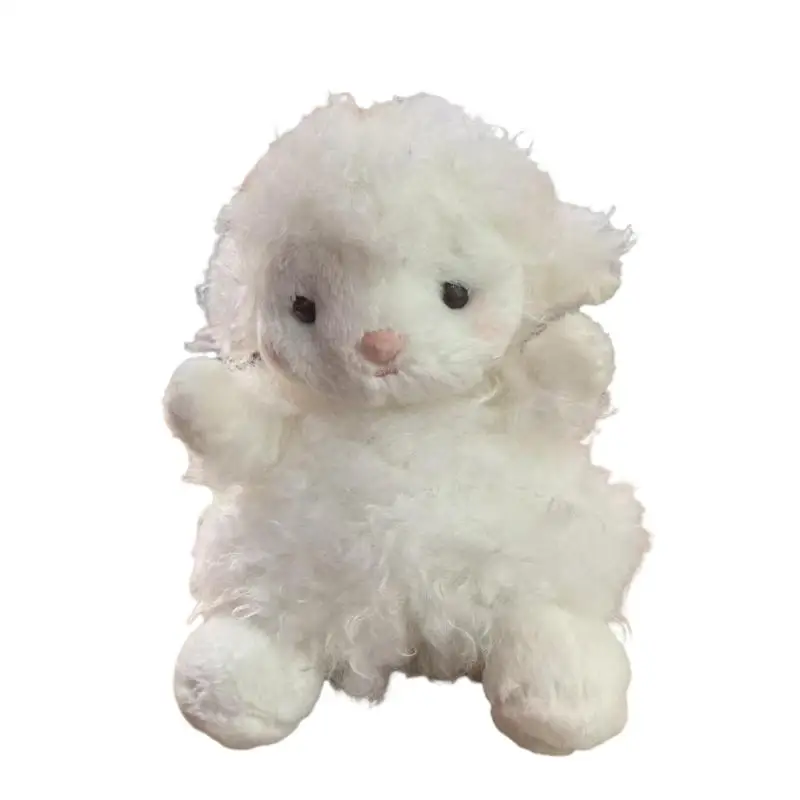 Cute Soft Lamb Plush Pendant 1Pcs Fluffy Fading Resistant No Deformation Bag Decor Accessory for Women's Purse Gifts