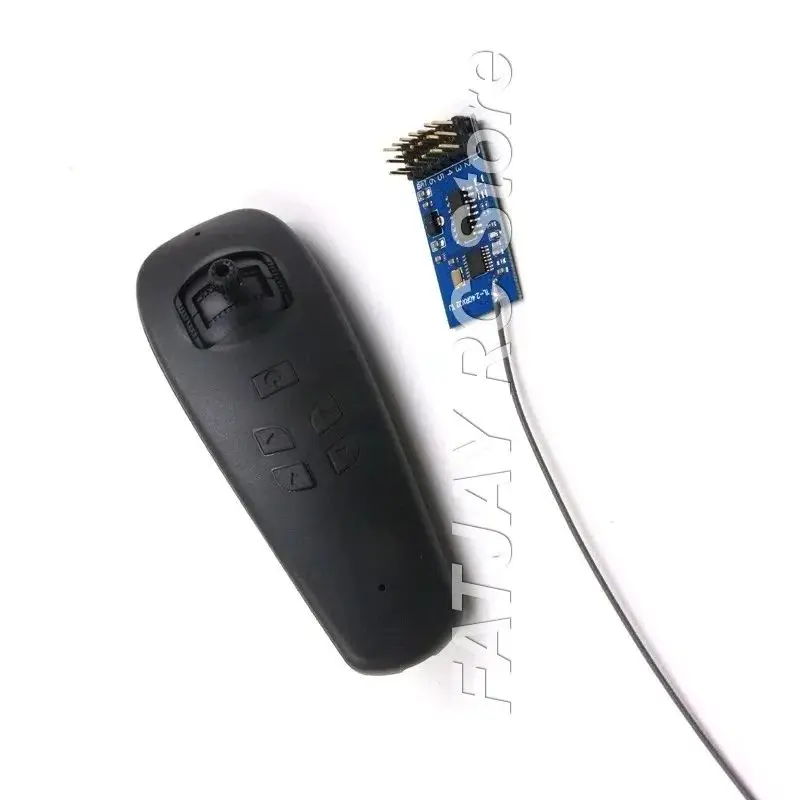 Hydrofoil U-shaped Lifebuoy 6-Channel One-handed Remote Controller FATJAY Dual-motor Mix-control Differential Turning