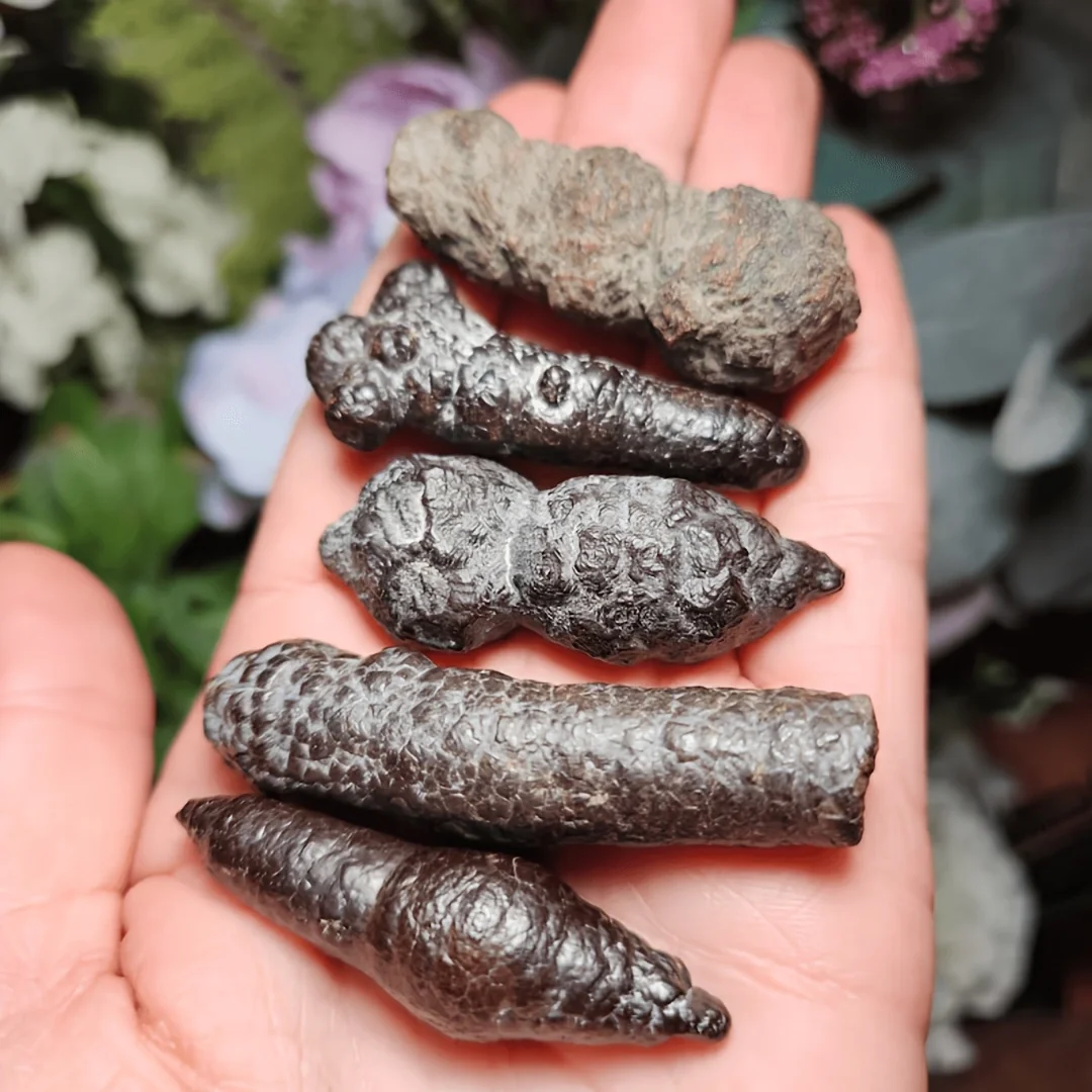 PROPHECY Stone : Raw Crystal, Egyptian Hematite Pseudomorph Crystal, Stick Shaped Specimens, natural stone decorative stone
