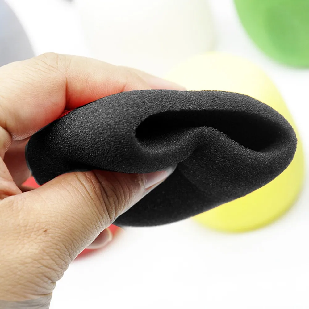 5pcs/kit Microphone Cover Foam Mic Cover Windscreen Protective Cap Cover Suitable For Most Standard Handheld Microphone