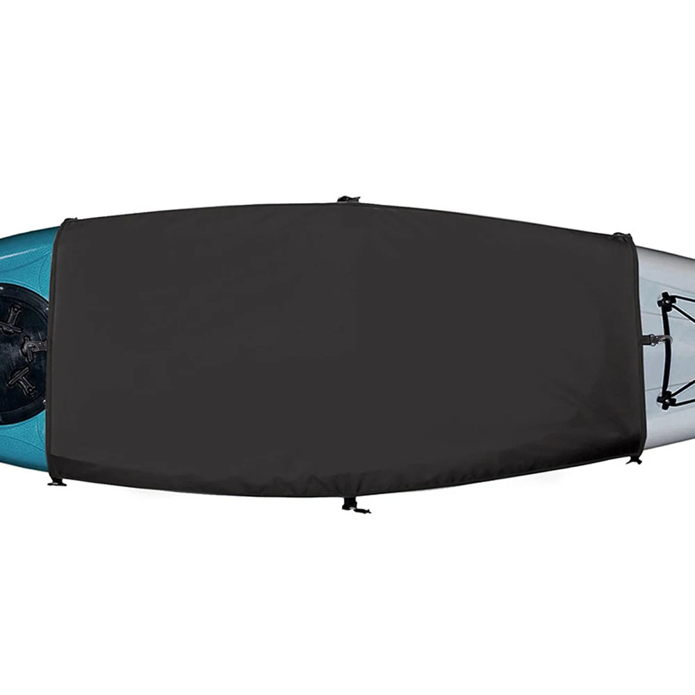 Cortina de cabina de Kayak de tela Oxford 420D, cubierta impermeable para cabina de almacenamiento interior y exterior, cubierta impermeable para cabina