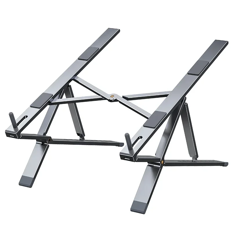 Imagem -01 - Suporte Portátil Ajustável para Laptop Suporte para Notebook Macbook Pro Computer Base Riser Suporte de Refrigeração suporte portatil ajustavel para laptop suporte para notebook macbook pro computer base riser suporte de refrigeracao 01