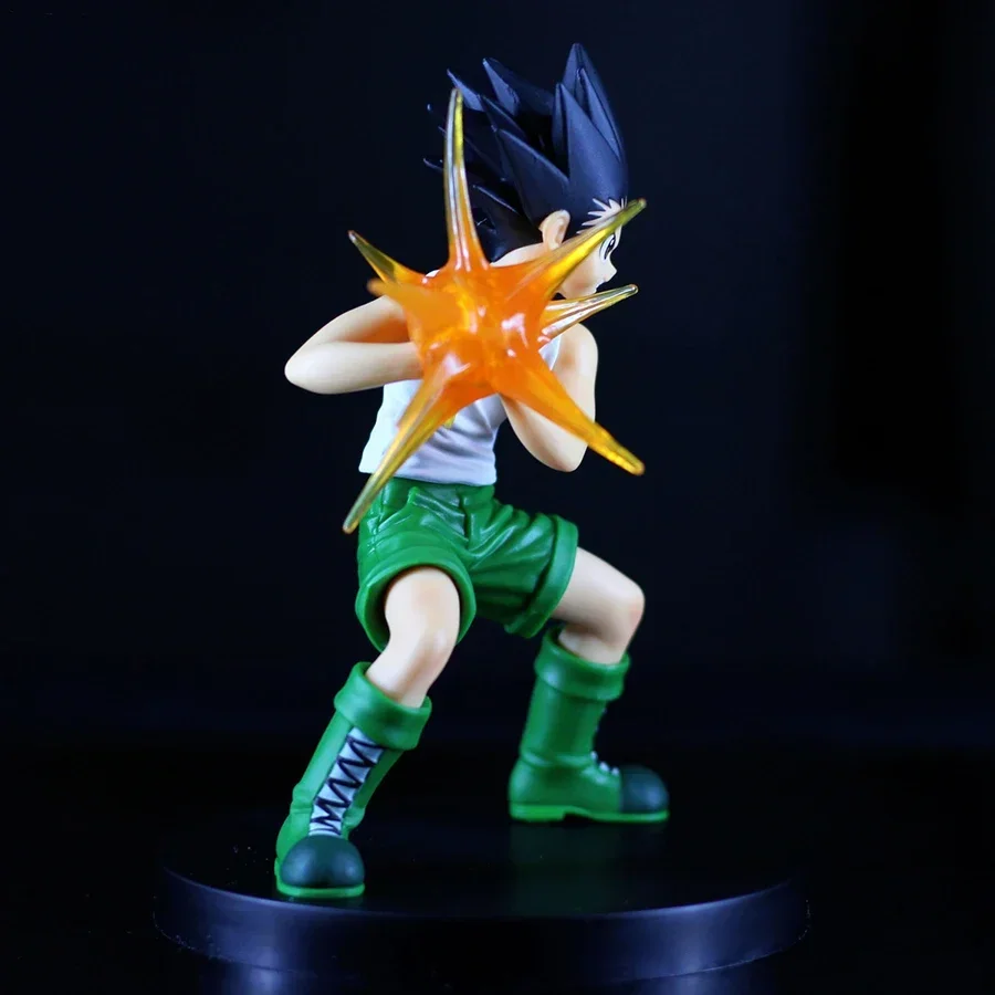 Original Bandai Banpresto Hunter×Hunter Anime Figurines Gon Freecss Action Figureของเล่นสะสมของขวัญสต็อก