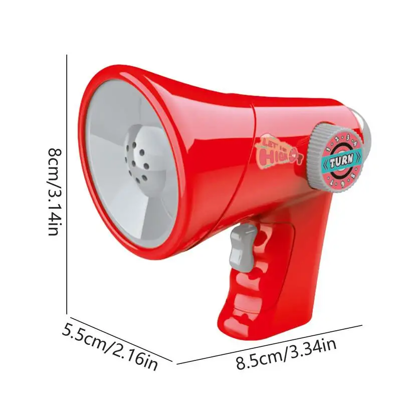 Bambini Voice Changer megafono trasformazione vocale Changer Toy modulatore vocale per bambini con funzione di cambio vocale e 6 suoni