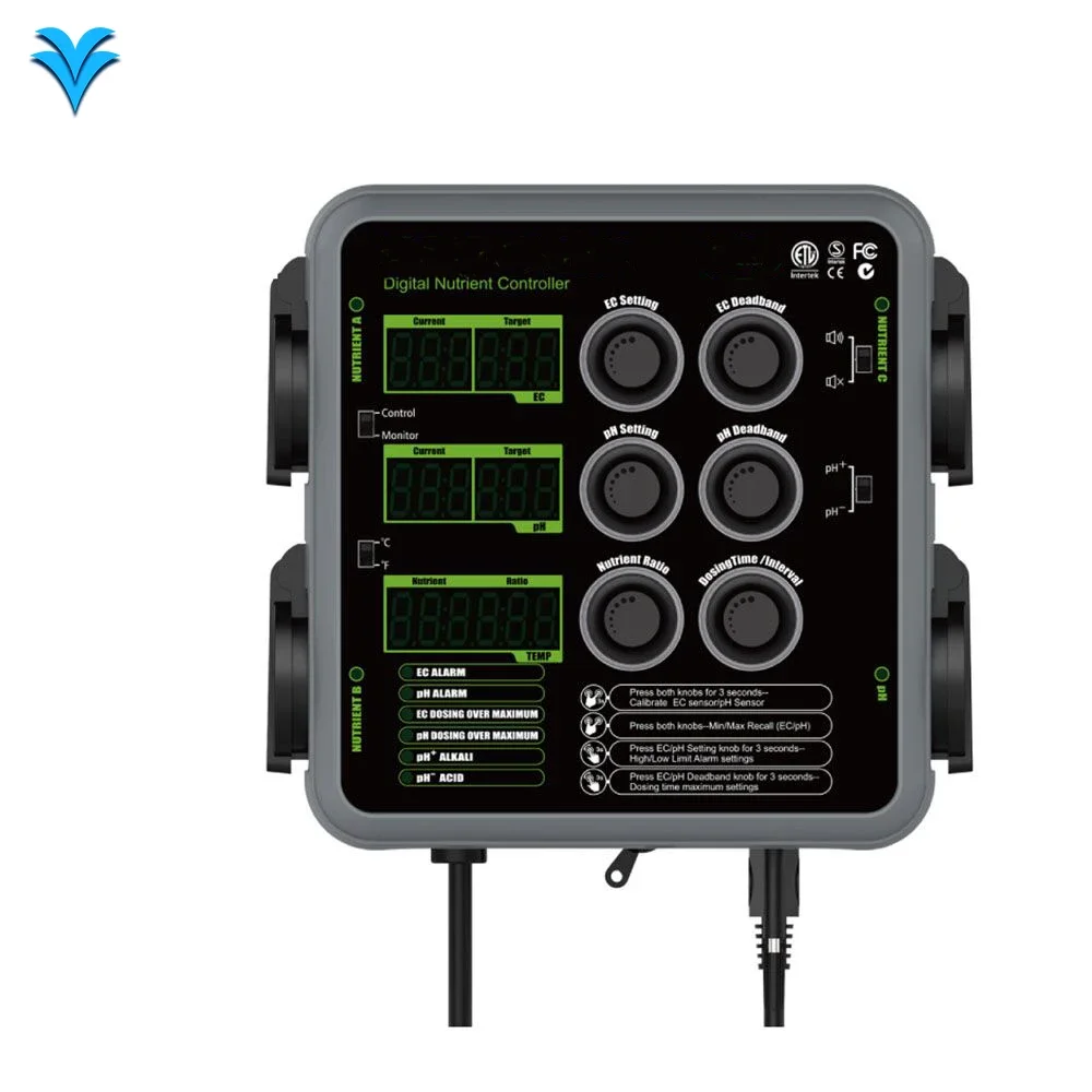 

Automatic Nutrient Controller Hydroponics Kit Digital Nutrients System for Greenhouse Hydroponic Farm