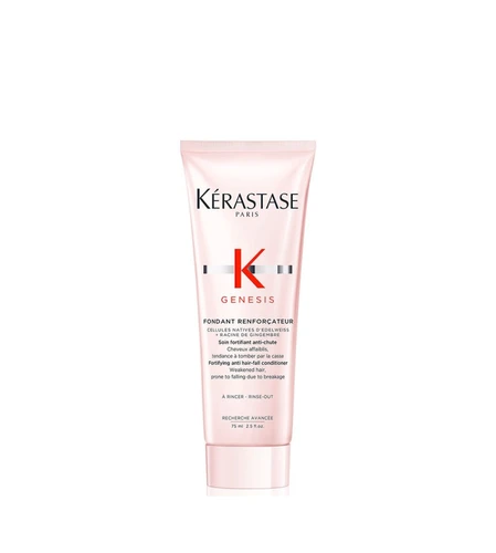 Imagen 2 del producto Kerastase Genesis Fondant Renforcador Acondicionador fortificante anticaída 75 ml, Champú original, Tratamiento para el cuidado del cabello