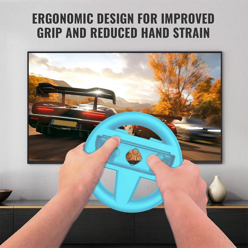 

4 шт. гоночных рулей-джойстиков, многофункциональные эргономичные контроллеры для NS2, игровые аксессуары