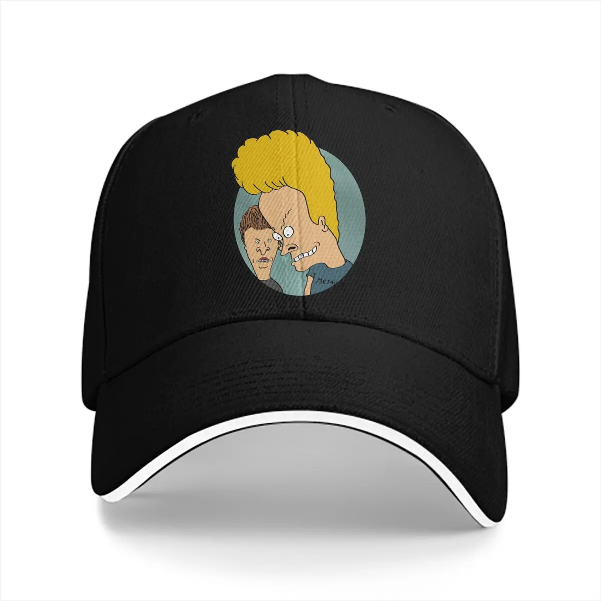 Beavis and Butthead Funny Sarcastic Cartoon Funny Unisex Baseball Caps Peaked Cap  Sun Shade Hats for Men Women