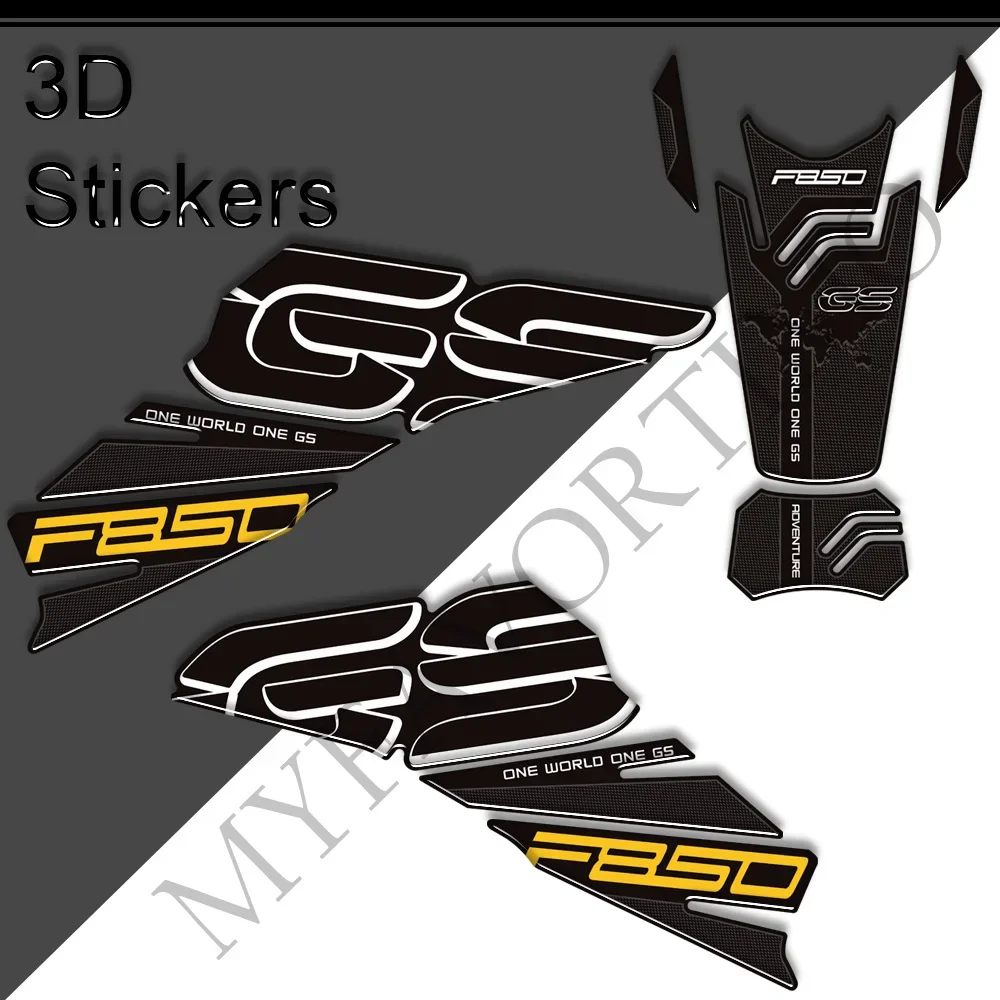 Stickers For BMW F850GS Adventure Tank Pad Grips Protection Gas Fuel Oil Kit Knee Tankpad F850 F 850 GS GSA