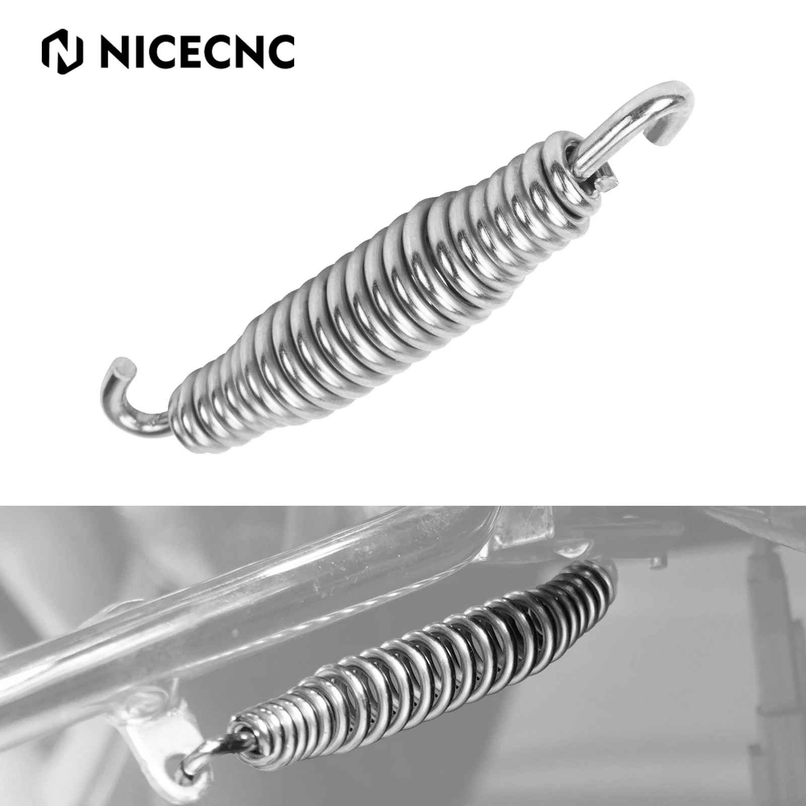 NICECNC Jiffy Kickstand Spring For 2017-2024 Harley Street Glide Special FLHXS ROAD KING SPECIAL FLHRXS FAT BOY 114 FLFBS