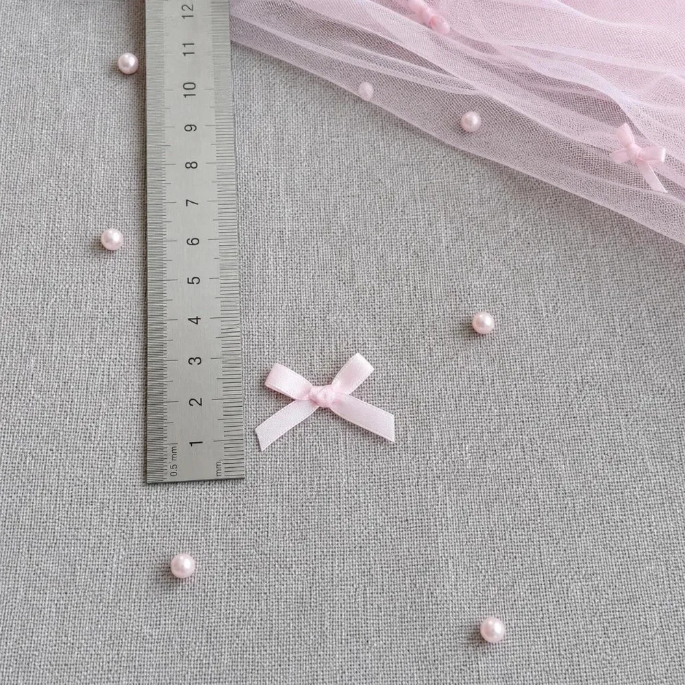 75×300cm Pearl Chiffon Table Flag Pearl Chiffon Fabric Semi Transparent Pearl Tulle Table Runner Sheer Drapes European Style