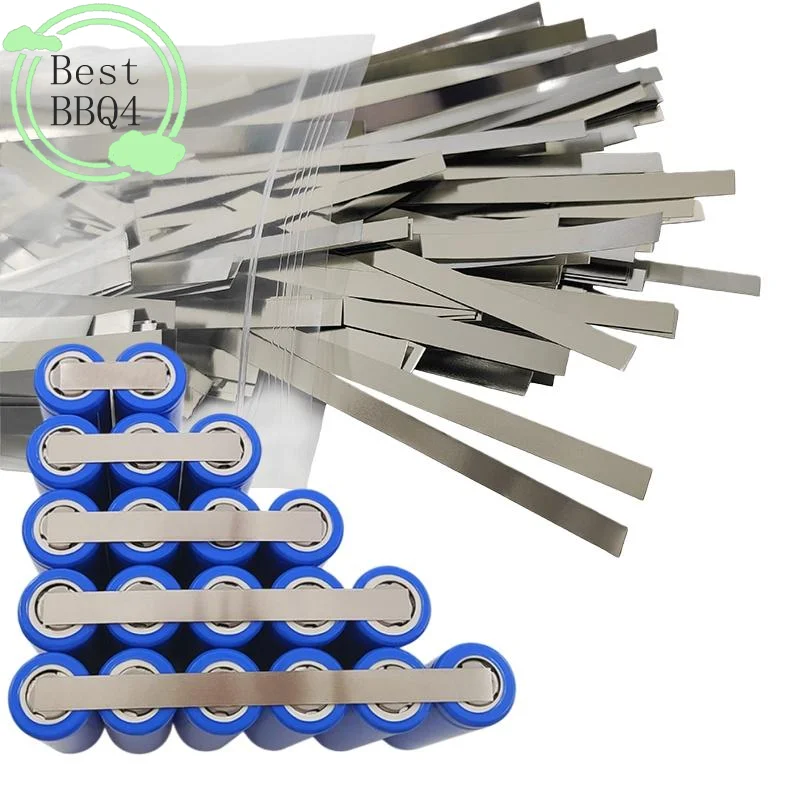 (BBQ4)1 Set Nickel Plate Strap Strip Sheets For 18650 Battery Spot Welding Machine Welder Spot Welder Nickel Plated Steel Strip