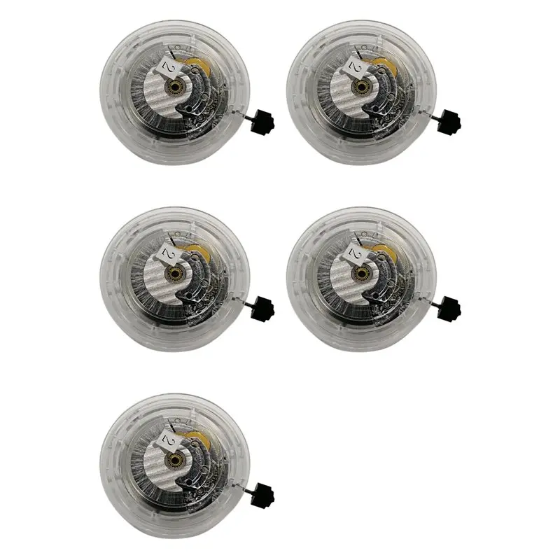 ABKJ-5X Eta 2824 Movement Replacement Mechanical Automatic Movement Date Display Watch Repair Tool Silver