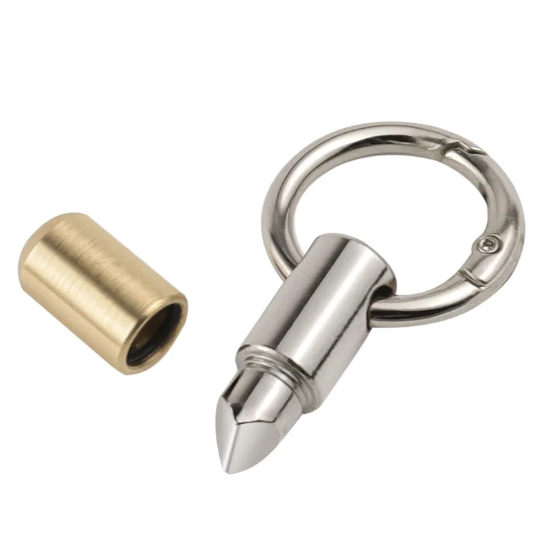 Snijgereedschap Roestvrijstalen Multifunctionele Edc Draagbare Mini Tool Key Ring Hanger Tool Capsule Mes Tiny Snijgereedschap
