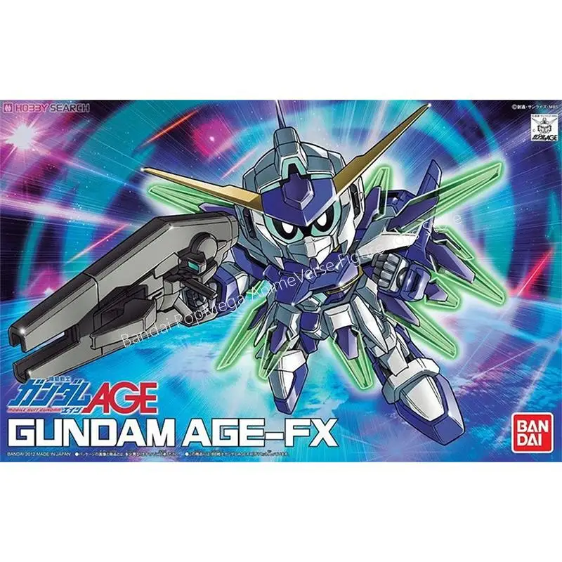 بانداي حقيقية جاندام أطقم منمذجة أنيمي الشكل SD BB العمر GUNDAM AGE-FX جمع Gunpla أنيمي ألعاب شخصيات الحركة للأطفال