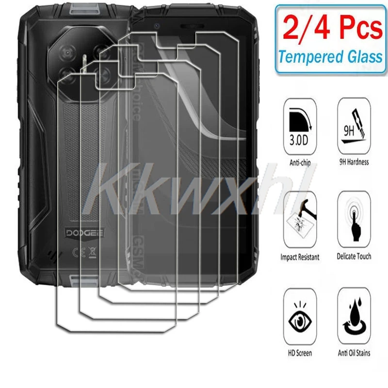 2-4PCS Tempered Glass For Doogee Fire 3 5.5" DoogeeFire3 Ultra Pro Fire3Ultra Fire3 3Ultra Fire3Pro Screen Protector Cover Film