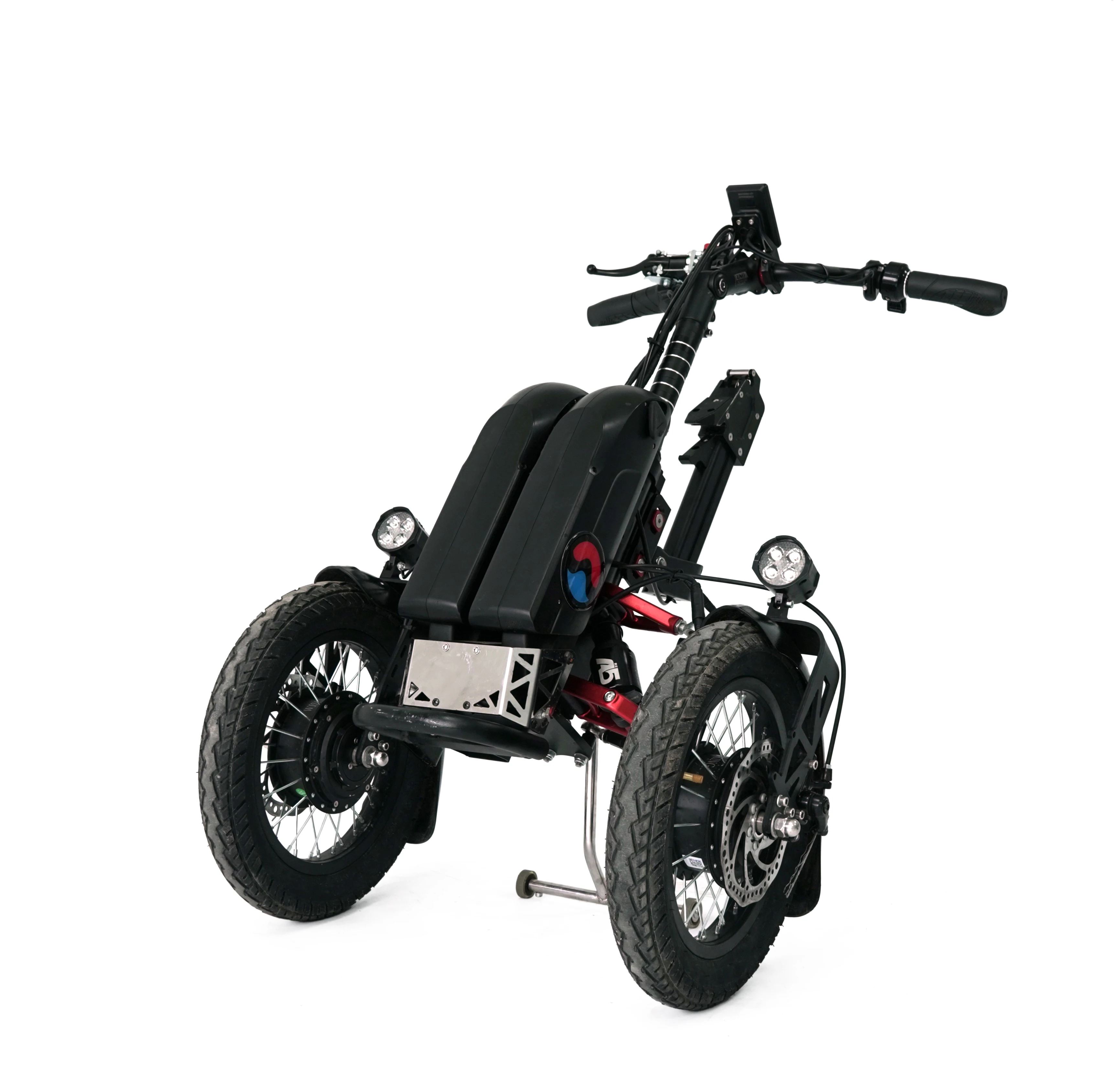 Powerfully Factory Best Price Supply 12inch Suspension Model 36v 800w Wheelchair Electric Vehicle Attachment