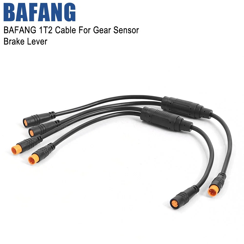 Elektrofahrrad Y-SPLITTER 1T2 Kabel wasserdicht mit 3-poligem Stecker für BAFANG BBS01B BBS02B BBSHD Sensorbremse Elektrofahrrad – Detail 3
