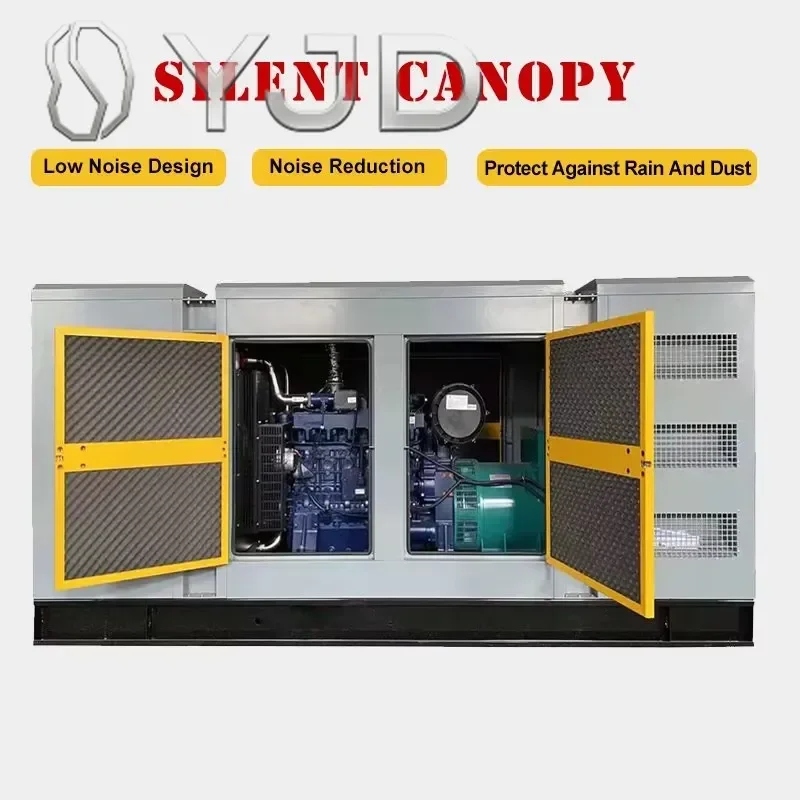 10KW to 20KW Biogas Generators for Home Use LPG & Natural Fuel Soundproof Power Generator for Sale