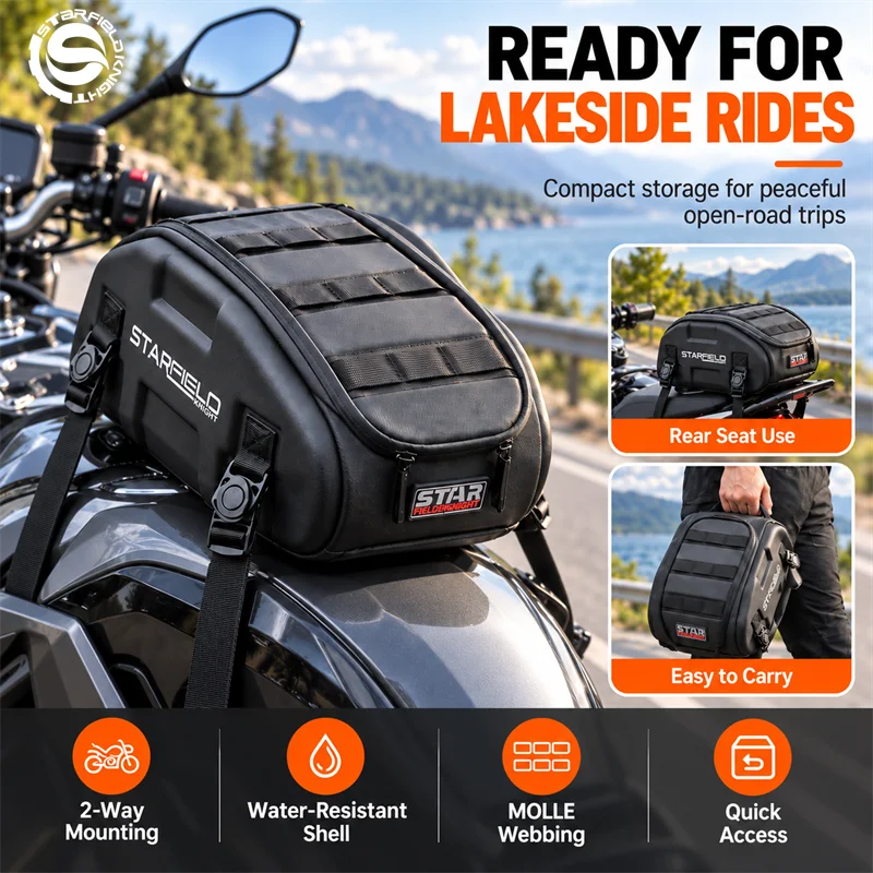 Motorcycle Gear Garage Storage - Tas Motor Multifungsi Paket Tangki Oli