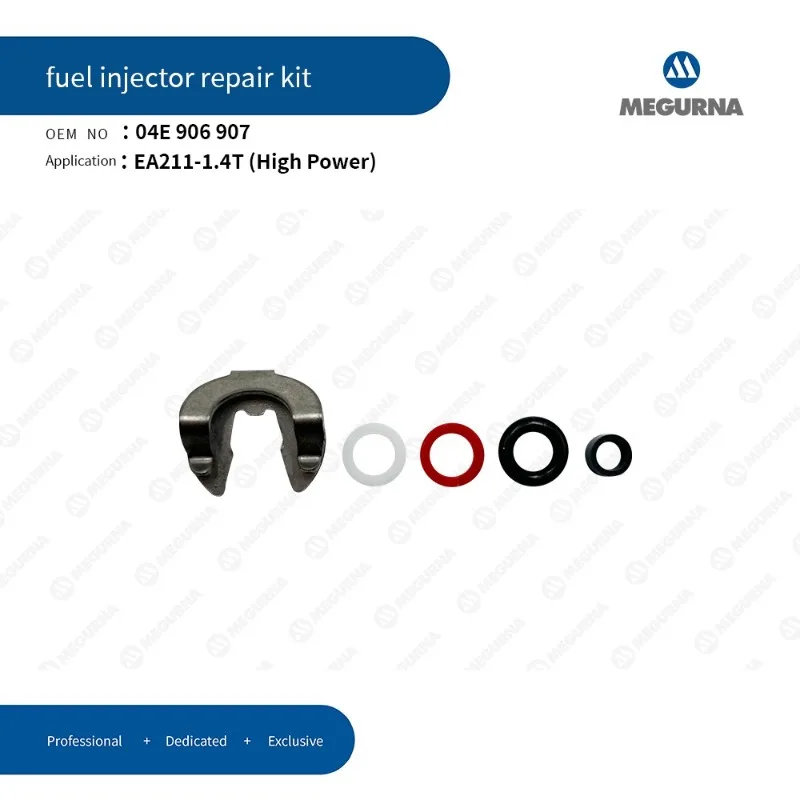 04E906907 5pcs Fuel Injector Seals Repair Kit For EA211 1.4T High Power Engine AUDI A3 Q2 Q3 VW Bora Lamando Passat Lavida Skoda