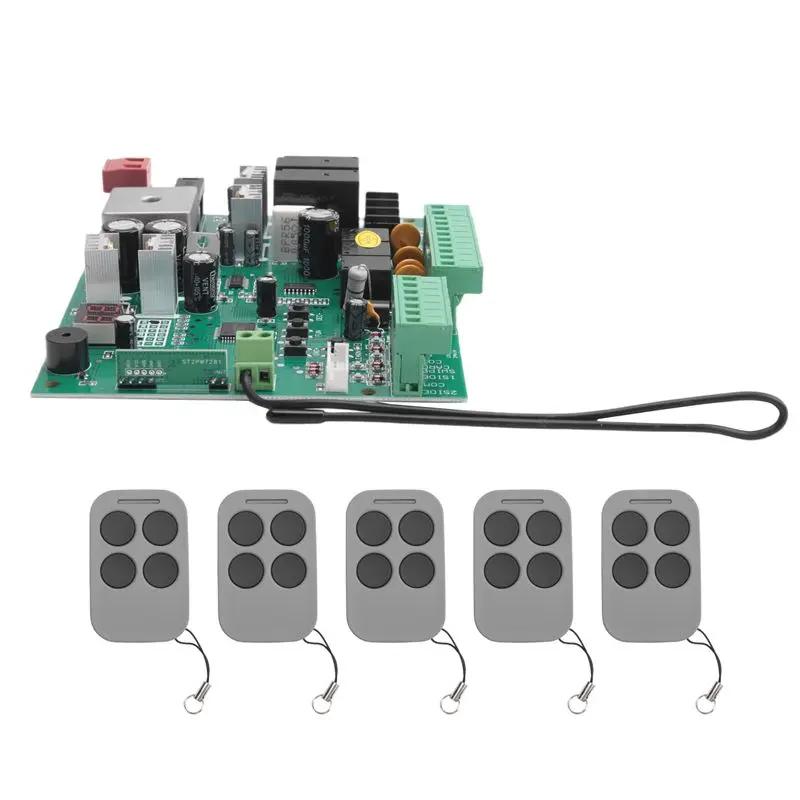 [NEW A09R!】 Control Board DC 24V PCB Board 433.92Mhz Smart Control Center System For Garage Door Motor Panel