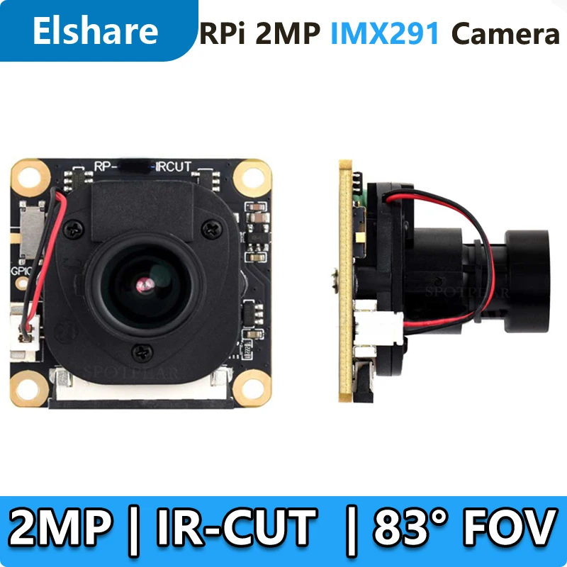 

Raspberry Pi IR-CUT 2MP Starlight Sensor Camera with IMX291