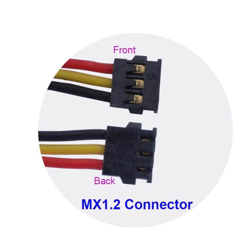 2 szt. Termistor 822048 3.8V 1000mAh 3 przewody polimerowe bateria Lipo złącze 3Pin MX1.2 kompatybilne z kontrolerem indeksu zaworu