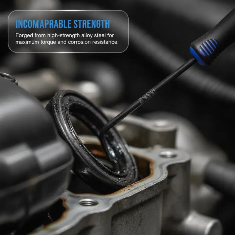 4/10Pcs High Hardness Mechanic Pick Hook Tool Set Rust Proof Maintenance Kit for Automotive Repair Hose Removing