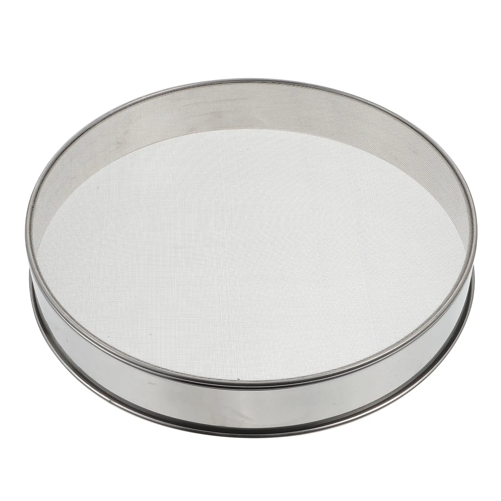 Premium Stainless Steel Flour Sieve Compact Portable Mesh Sifter for Home Kitchen Baking Flour Sugar Powder Sifting Strainer
