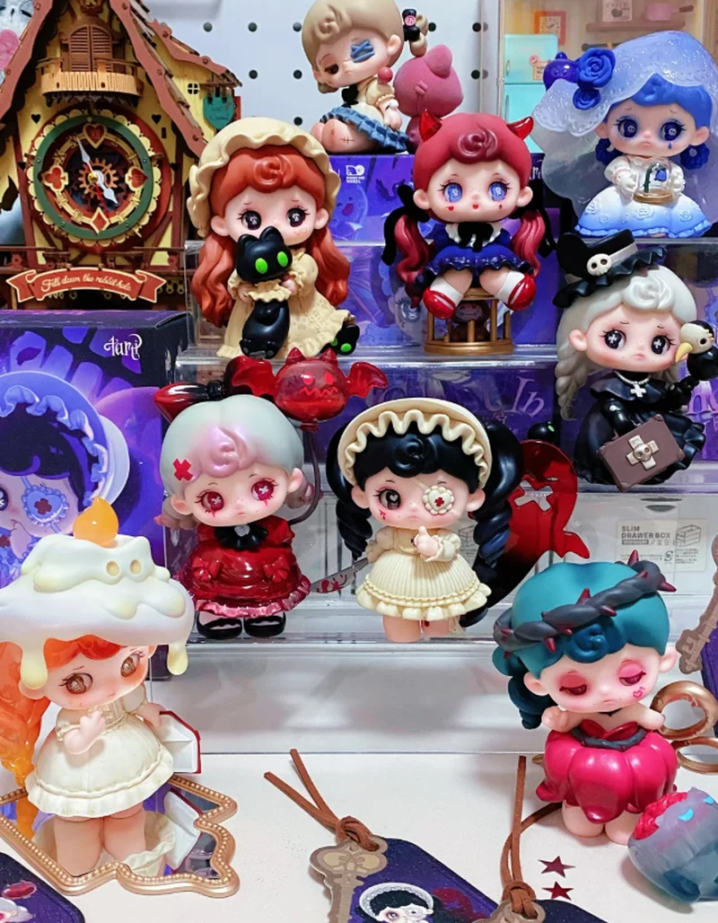 

TARTI Ghost Hotel Blind Box Figures Official Authentic Pu Yixing Same Style Collectible Star Periphery Desktop Decor Ornaments