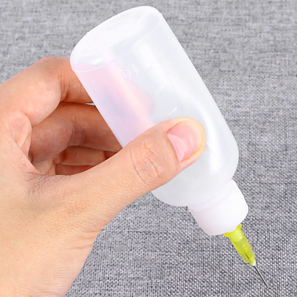 

12Pcs Needle Tip Applicator Bottle Premium Squeeze Liquid Glue Dropper Dispenser for DIY Crafts Repair Painting Oil Ink
