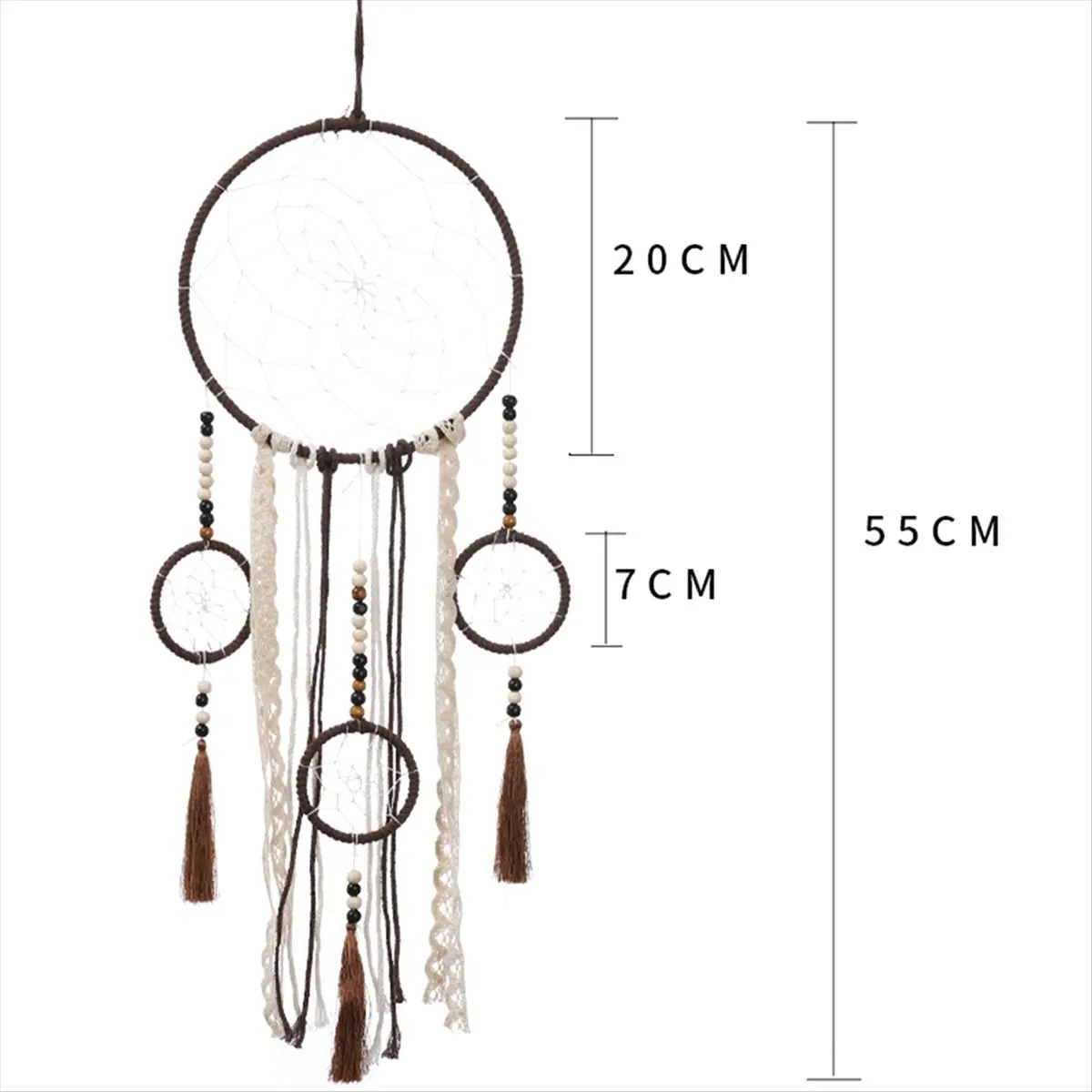 2025+ Macrame Dream Catchers for Adult Bedroom Handmade Dream Catcher Boho Wall Hanging Ornament Craft Gift Wall Art