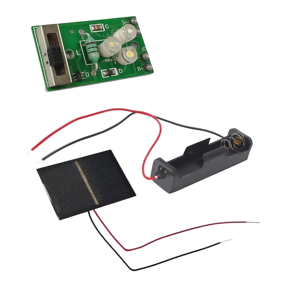 Efficient for solar Jar Light Control Board Designed for 1.2V Battery and 2V Panel Integration in Glass Containers