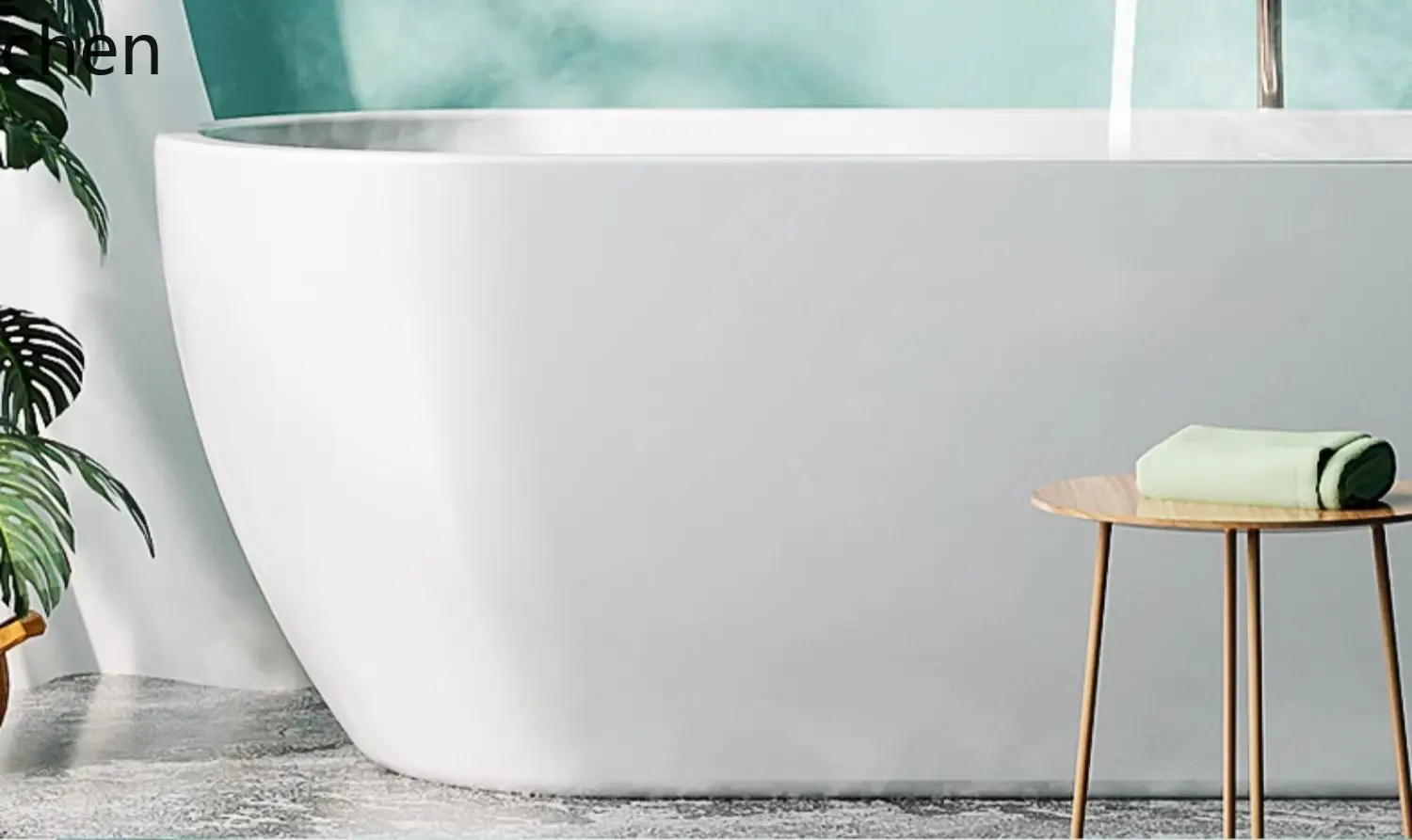 HTT Chigo water heater electric toilet 40L small quick heating 6080 liters water storage bath heater flat bucket