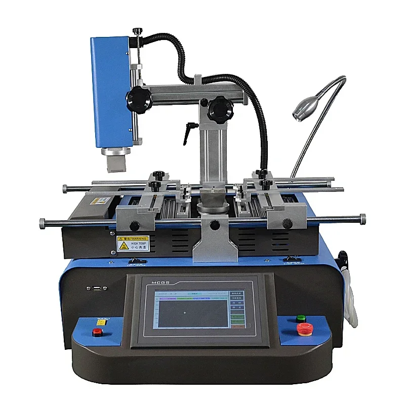 LYBGA G580 220V 4800W Semi-automatic Hot Air 3 Heating Zones BGA Rework Station IC Desoldering Machine for Laptops Game Consoles