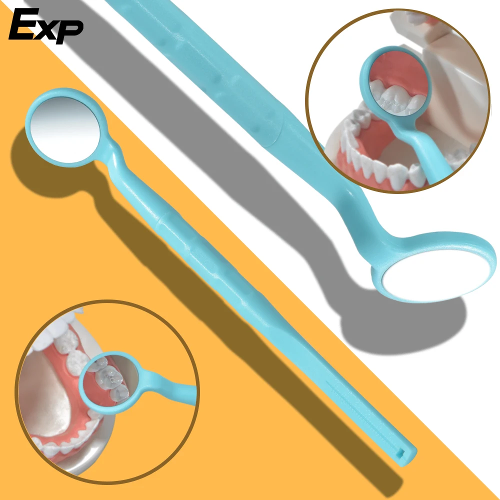 

Exp 5pcs/Box Dental double sided High-Definition Anti-fog Oral Mirror Nano-hardened Coating Anti-scratch And Autoclavable