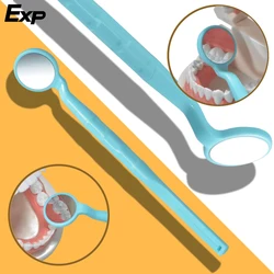 Exp-Dental dupla face espelho oral, de alta definição, anti-fog, revestimento nano-endurecido, anti-riscos e autoclavável, 5pcs por caixa