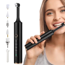 Electric Tooth Polisher 4 Modes Dental Tartar Remover Plaque Stains Cleaning Teeth Whitening Cleaner Tool Calculus Removal