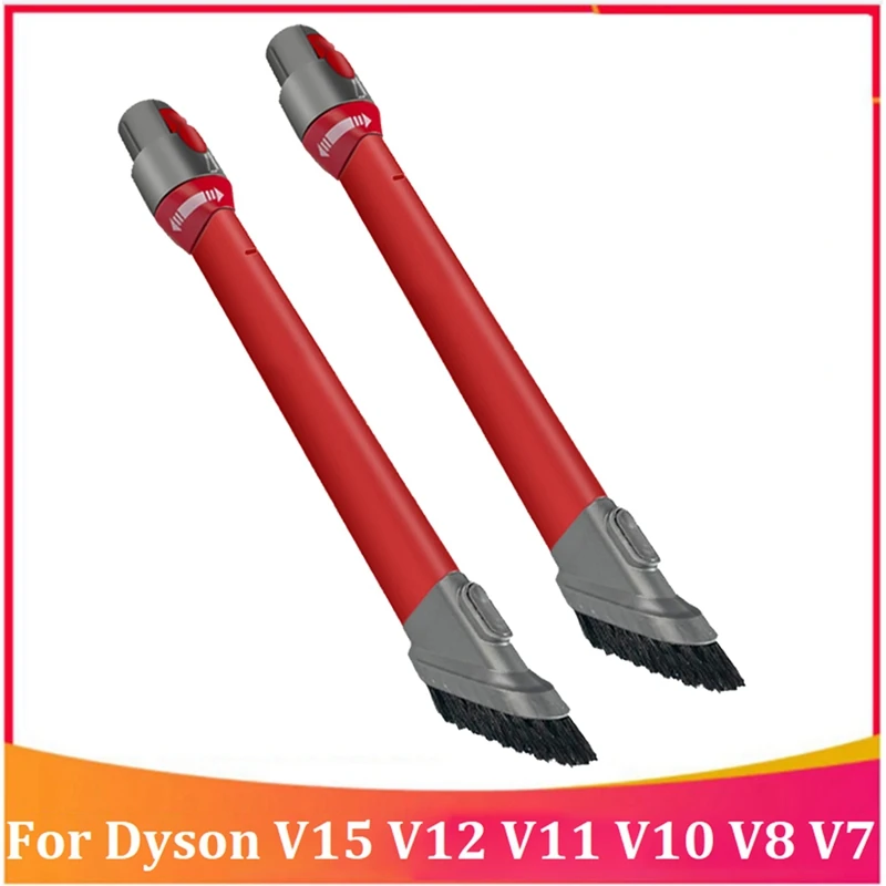 Promotion!For Dyson V15 V12 V11 V10 V8 V7 Vacuum Cleaner 2 In-1 Crevice Nozzle Cleaning Space Narrow Space Tool Accessories