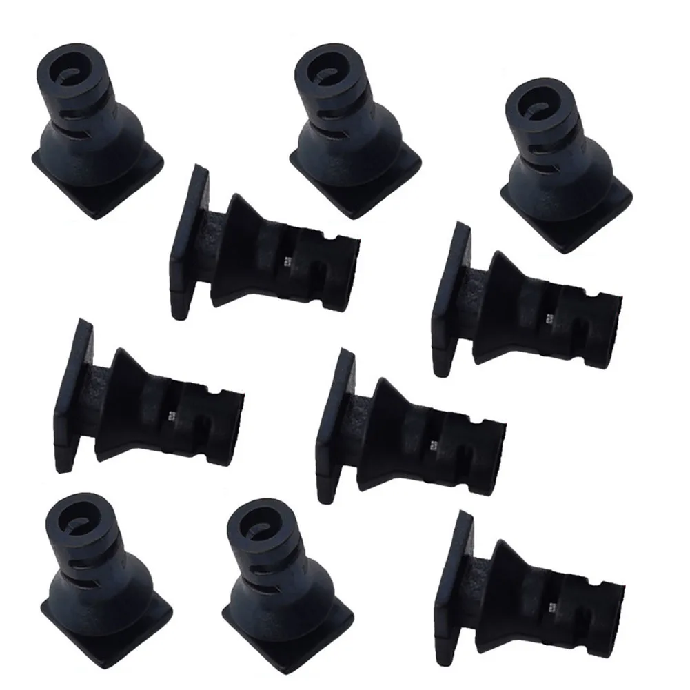 10pcs Cable Gland Connector Rubber Strain Relief Cord Protection Cover Power Tool Cable Sleeves For Electric Equipment Parts